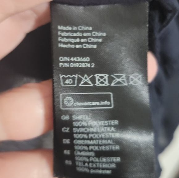 HM Faux wrap top sheer back size 4 - Picture 4 of 16